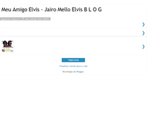 Tablet Screenshot of meuamigoelvis.blogspot.com