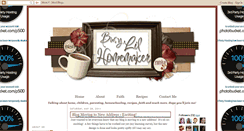 Desktop Screenshot of busylilhomemaker.blogspot.com