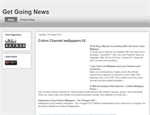 Tablet Screenshot of getgoingnews.blogspot.com