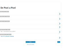 Tablet Screenshot of depixelapixel.blogspot.com