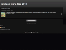 Tablet Screenshot of exhibice-guru-jara-2011.blogspot.com