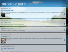 Tablet Screenshot of progolfingtours.blogspot.com