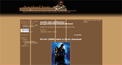 Desktop Screenshot of directdownloadhunt.blogspot.com