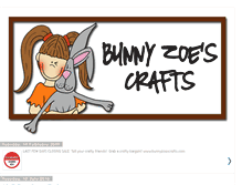 Tablet Screenshot of bunnyzoescrafts.blogspot.com