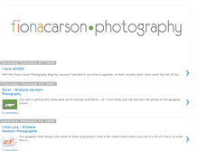 Tablet Screenshot of fionacarsonphotography.blogspot.com