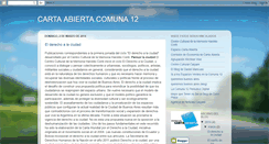 Desktop Screenshot of cartaabiertacomuna12.blogspot.com