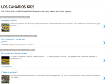 Tablet Screenshot of loscanarioskids.blogspot.com