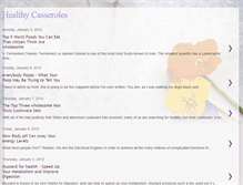 Tablet Screenshot of healthycasseroles.blogspot.com