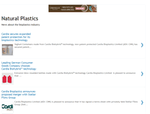 Tablet Screenshot of naturalplastics.blogspot.com