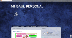 Desktop Screenshot of baulpersonal.blogspot.com