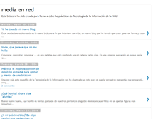 Tablet Screenshot of mediaenred.blogspot.com