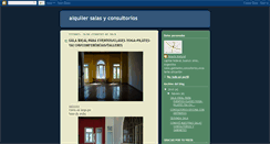 Desktop Screenshot of alquilersalasyconsultorios.blogspot.com