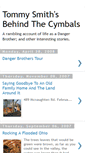 Mobile Screenshot of behindthecymbals.blogspot.com