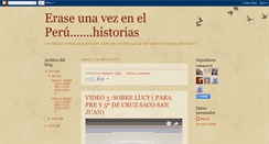 Desktop Screenshot of eraseunavesenelperu.blogspot.com