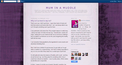 Desktop Screenshot of muminamuddle.blogspot.com