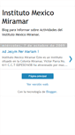 Mobile Screenshot of institutomexico-miramar.blogspot.com