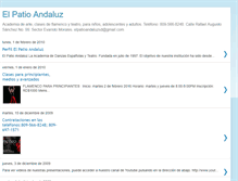 Tablet Screenshot of elpatioandaluz.blogspot.com