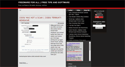 Desktop Screenshot of freewareforall.blogspot.com