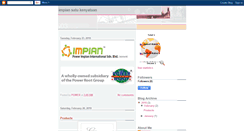 Desktop Screenshot of impianroot.blogspot.com