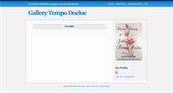 Desktop Screenshot of gallerytempodoeloe.blogspot.com