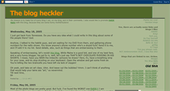 Desktop Screenshot of blogheckler.blogspot.com