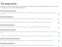 Tablet Screenshot of blogheckler.blogspot.com