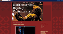 Desktop Screenshot of marianosayago.blogspot.com