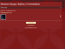 Tablet Screenshot of marianosayago.blogspot.com