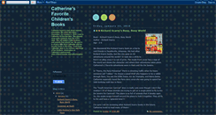 Desktop Screenshot of catherinesbooks.blogspot.com