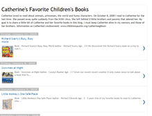 Tablet Screenshot of catherinesbooks.blogspot.com