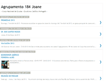 Tablet Screenshot of agrupamento184joane.blogspot.com
