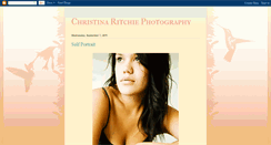 Desktop Screenshot of christinaritchiephotography.blogspot.com