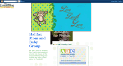 Desktop Screenshot of halifaxmomandbaby.blogspot.com