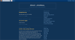 Desktop Screenshot of journal-orasi.blogspot.com