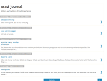 Tablet Screenshot of journal-orasi.blogspot.com