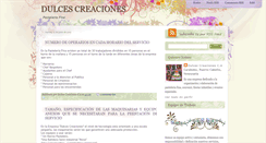 Desktop Screenshot of dulcescreacionesblogspotcom.blogspot.com