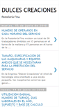 Mobile Screenshot of dulcescreacionesblogspotcom.blogspot.com