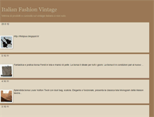 Tablet Screenshot of italianfashionvintage.blogspot.com