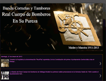 Tablet Screenshot of cornetasytamboresdemalaga.blogspot.com