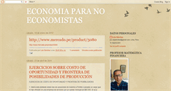 Desktop Screenshot of luisanchez-economia.blogspot.com