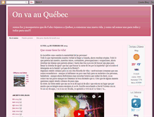 Tablet Screenshot of onvaquebec.blogspot.com