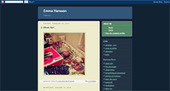 Desktop Screenshot of emmahansson1.blogspot.com