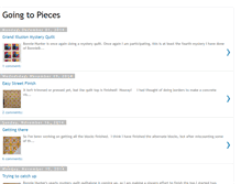 Tablet Screenshot of goingtopieces-gail.blogspot.com