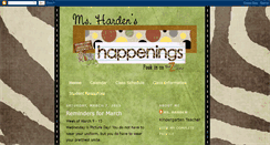 Desktop Screenshot of mshardenshappenings.blogspot.com