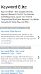 Mobile Screenshot of keywordelite-tool.blogspot.com