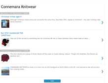 Tablet Screenshot of connemaraknitwear.blogspot.com