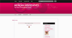 Desktop Screenshot of mexicanhousewives.blogspot.com