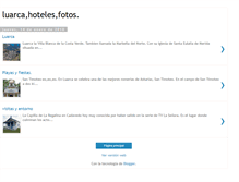 Tablet Screenshot of luarcahoteles.blogspot.com