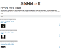 Tablet Screenshot of nirvanamusicvideos.blogspot.com