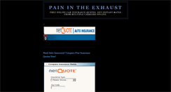 Desktop Screenshot of painintheexhaust.blogspot.com